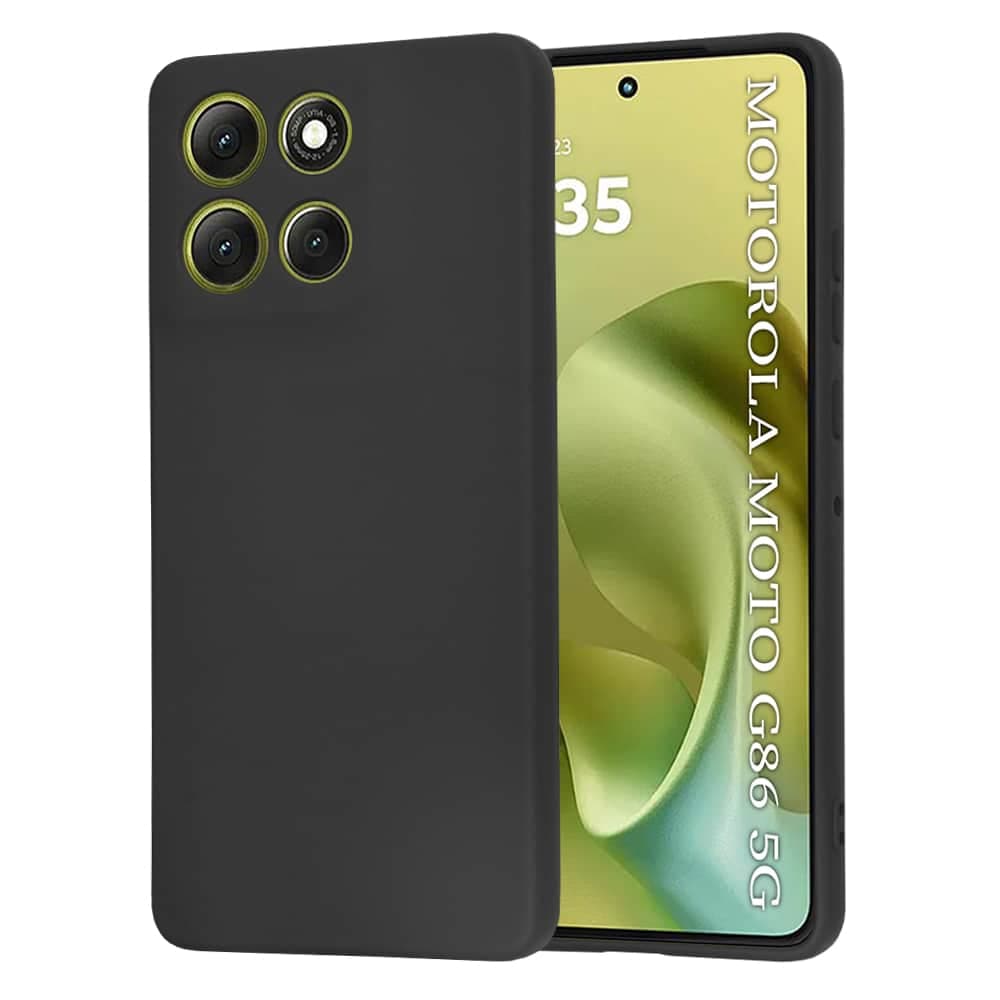 Techsuit SoftFlex - θήκη για Motorola Moto G86 - Μαύρο