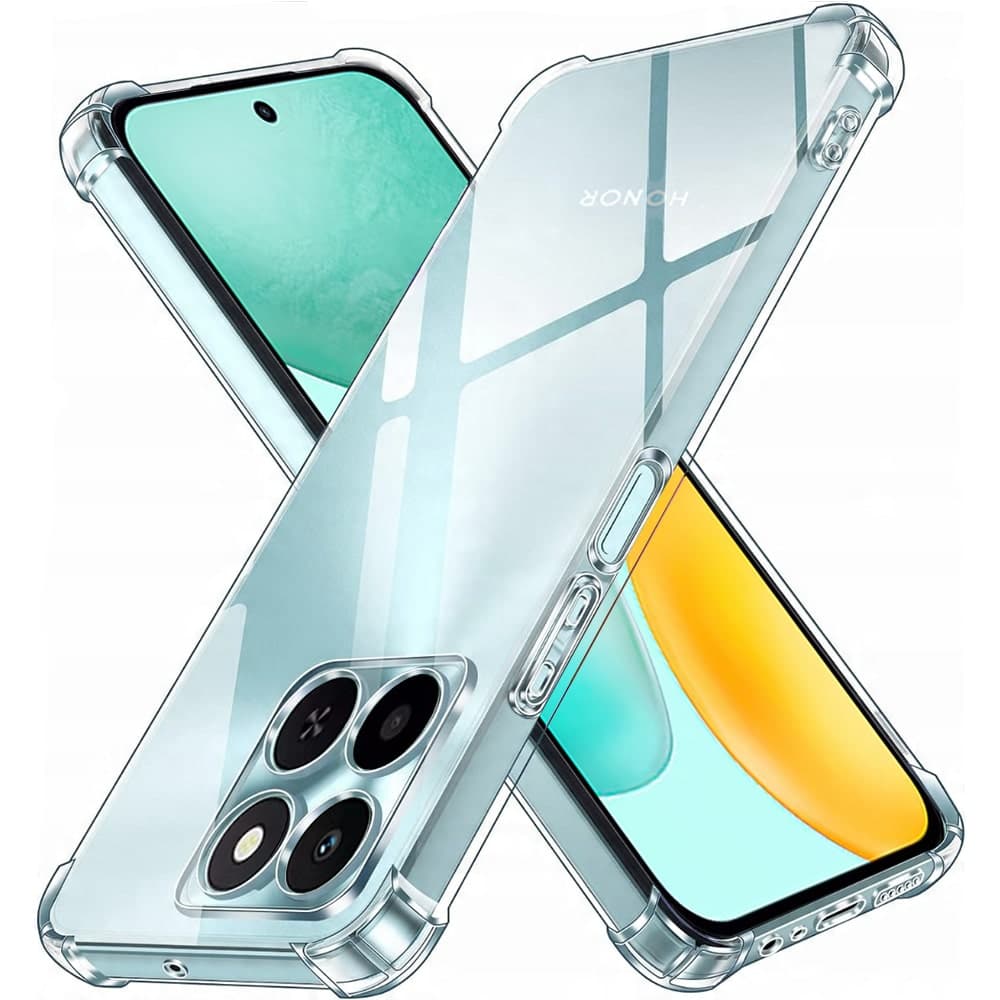 Techsuit Shockproof Clear Silicone - θήκη για Honor X6c - Διάφανο