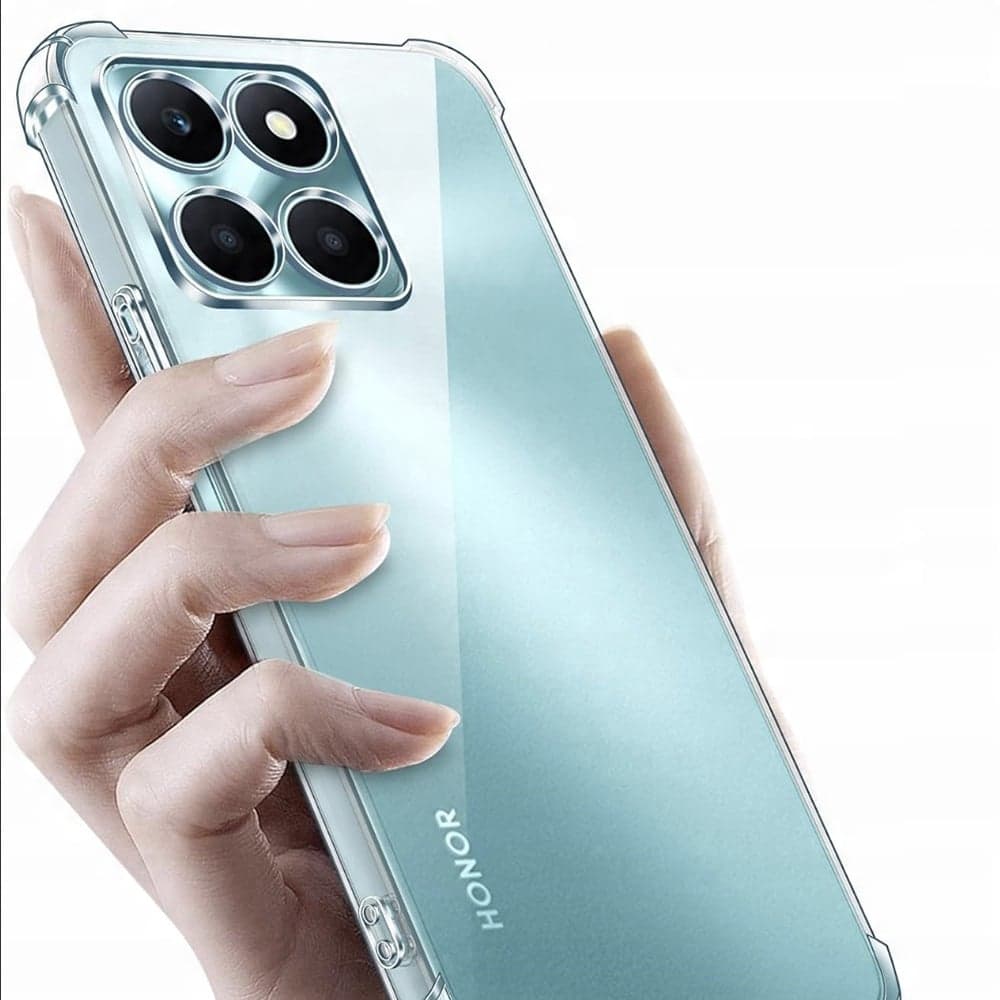 Techsuit Shockproof Clear Silicone - θήκη για Honor X6c - Διάφανο 4