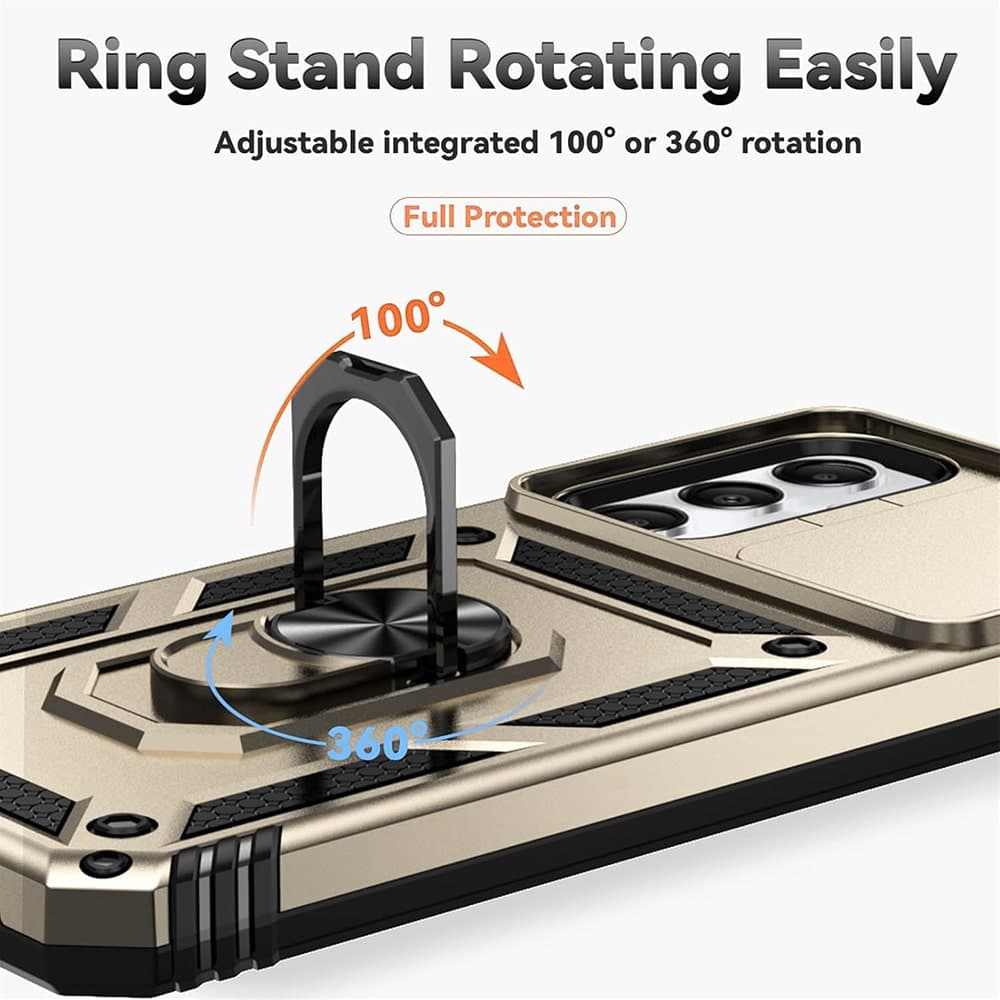 Techsuit CamShield Series - θήκη για Honor X6a - Χρυσό 5