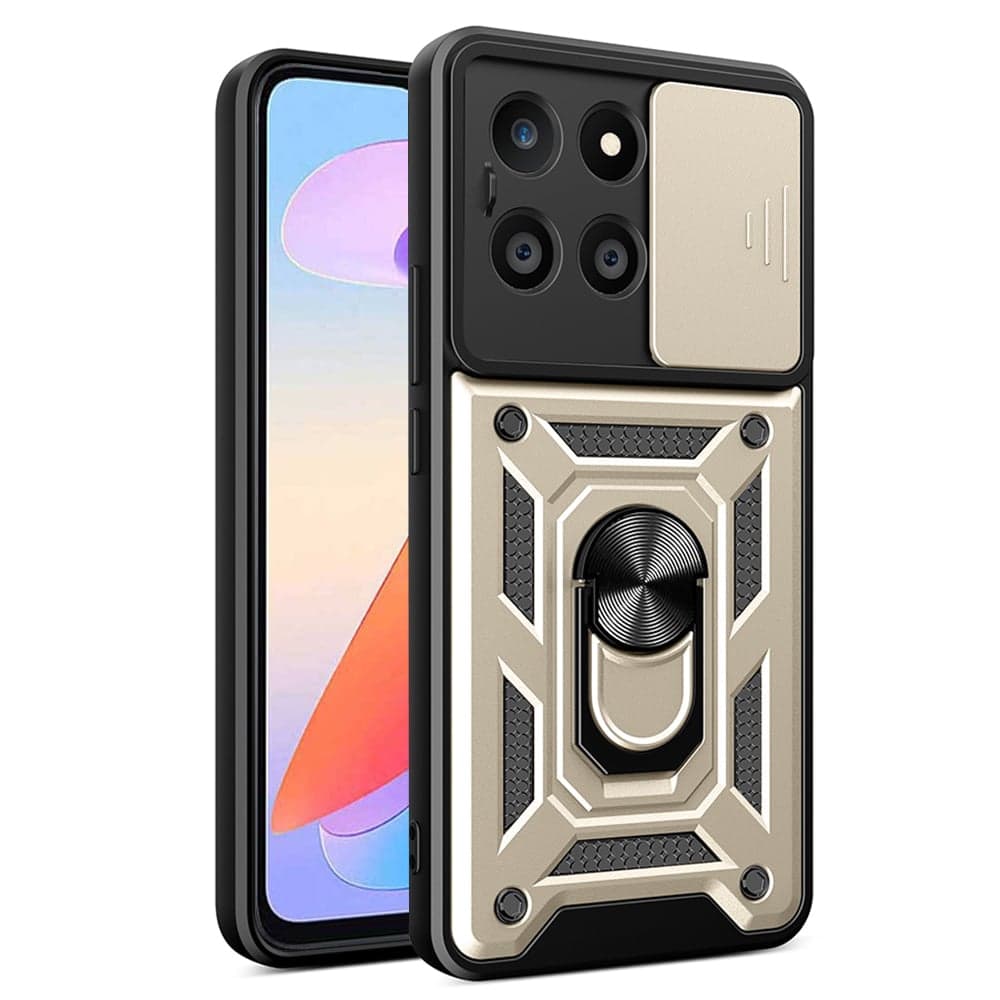 Techsuit CamShield Series - θήκη για Honor X6a - Χρυσό