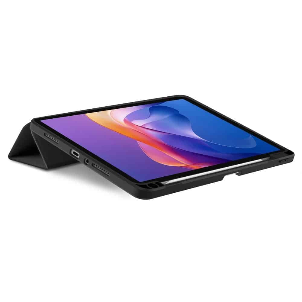 Techsuit - Τρίπτυχη εύκαμπτη (με βάση μολυβιού) - Xiaomi Redmi Pad 2 - Μαύρο 5