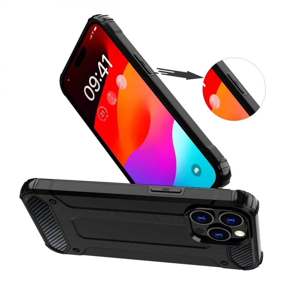 Techsuit Hybrid Armor - θήκη για Samsung Galaxy A26 - Μαύρο 6