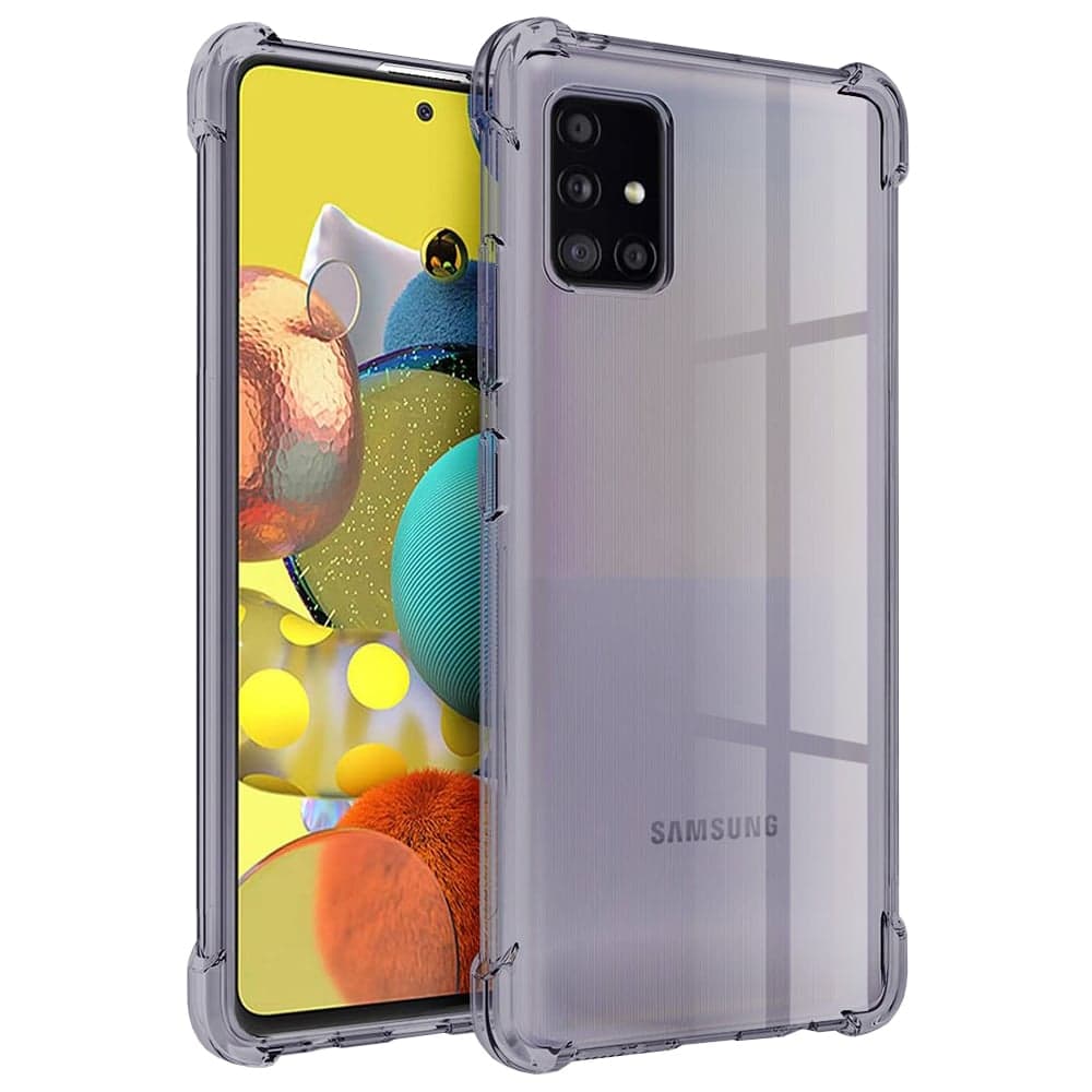Techsuit Shockproof Clear Silicone - θήκη για Samsung Galaxy A51 - Διάφανο
