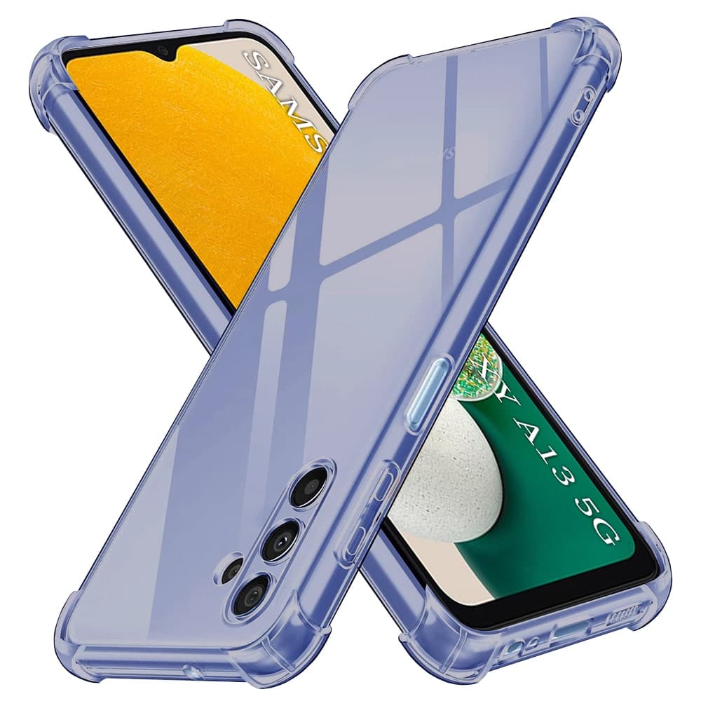 Techsuit Shockproof Clear Silicone - θήκη για Samsung Galaxy A13 5G - Μαύρο
