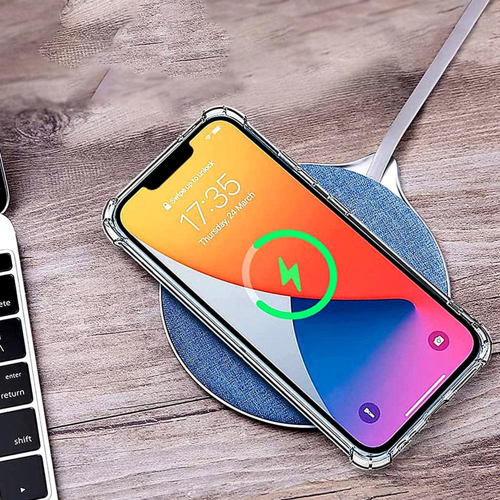 Techsuit Shockproof Clear Silicone MagSafe - θήκη για Xiaomi Redmi A5 4G - Μαύρο 6