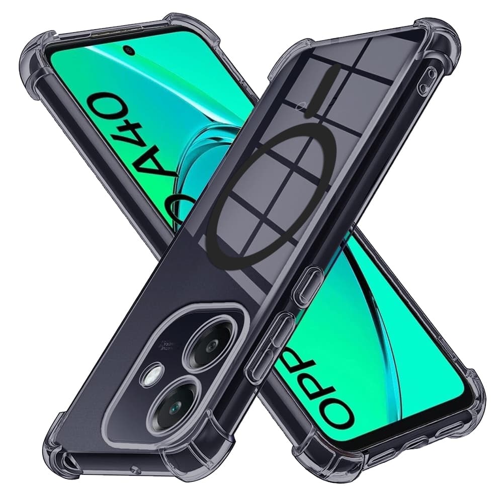 Techsuit Shockproof Clear Silicone MagSafe - θήκη για Oppo A40 4G - Διάφανο