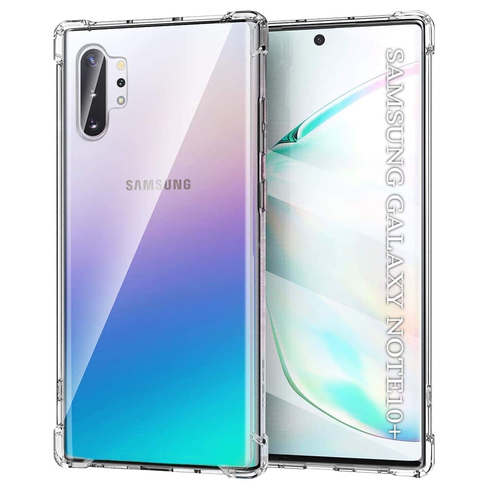 Techsuit Shockproof Clear Silicone - θήκη για Samsung Galaxy Note10+ - Διάφανο