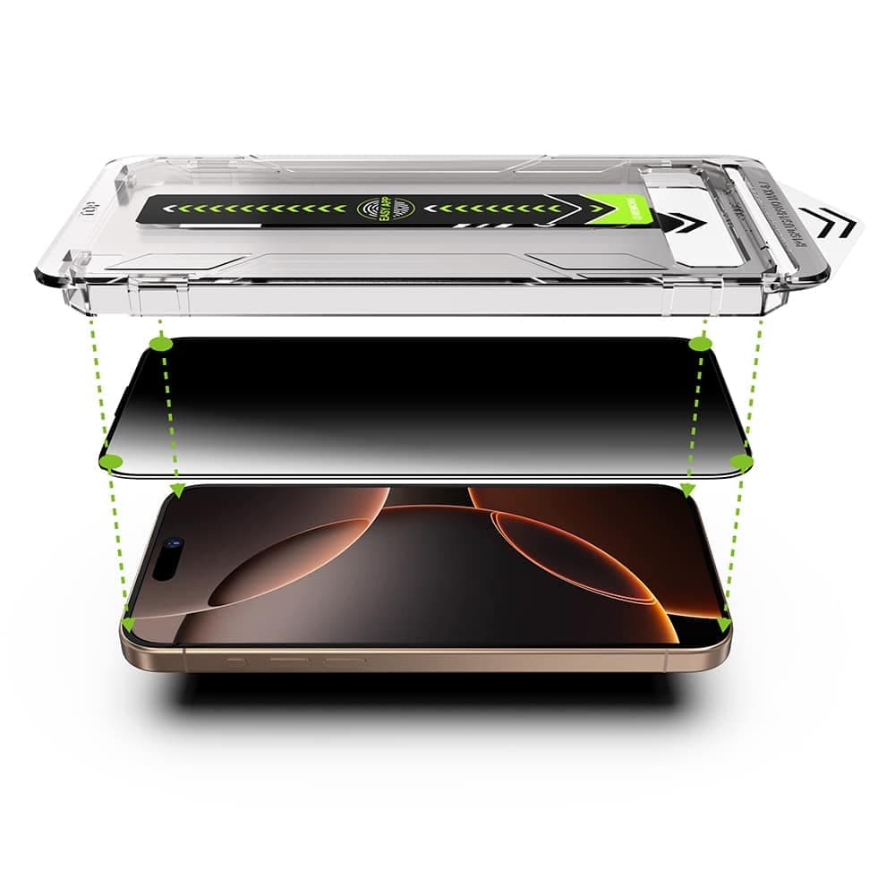 Techsuit - Titanglass Fullcover (2 Pack) - iPhone Xs Max / iPhone 11 Pro Max - Privacy 3