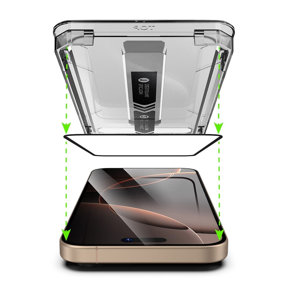 Techsuit - TitanGlass FullCover - iPhone 15 / iPhone 16 - Απόρρητο 3