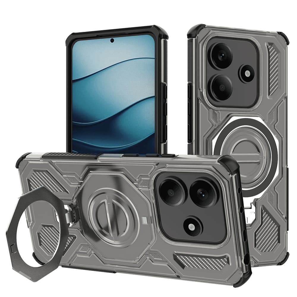 Techsuit Carbon Shield PRO - θήκη για Xiaomi Redmi Note 14 5G - Μαύρο