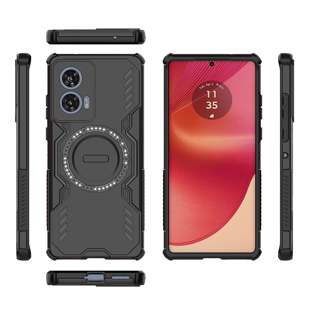Techsuit ArmorMag Case - θήκη για Motorola Edge 50 Fusion - Μαύρο 4