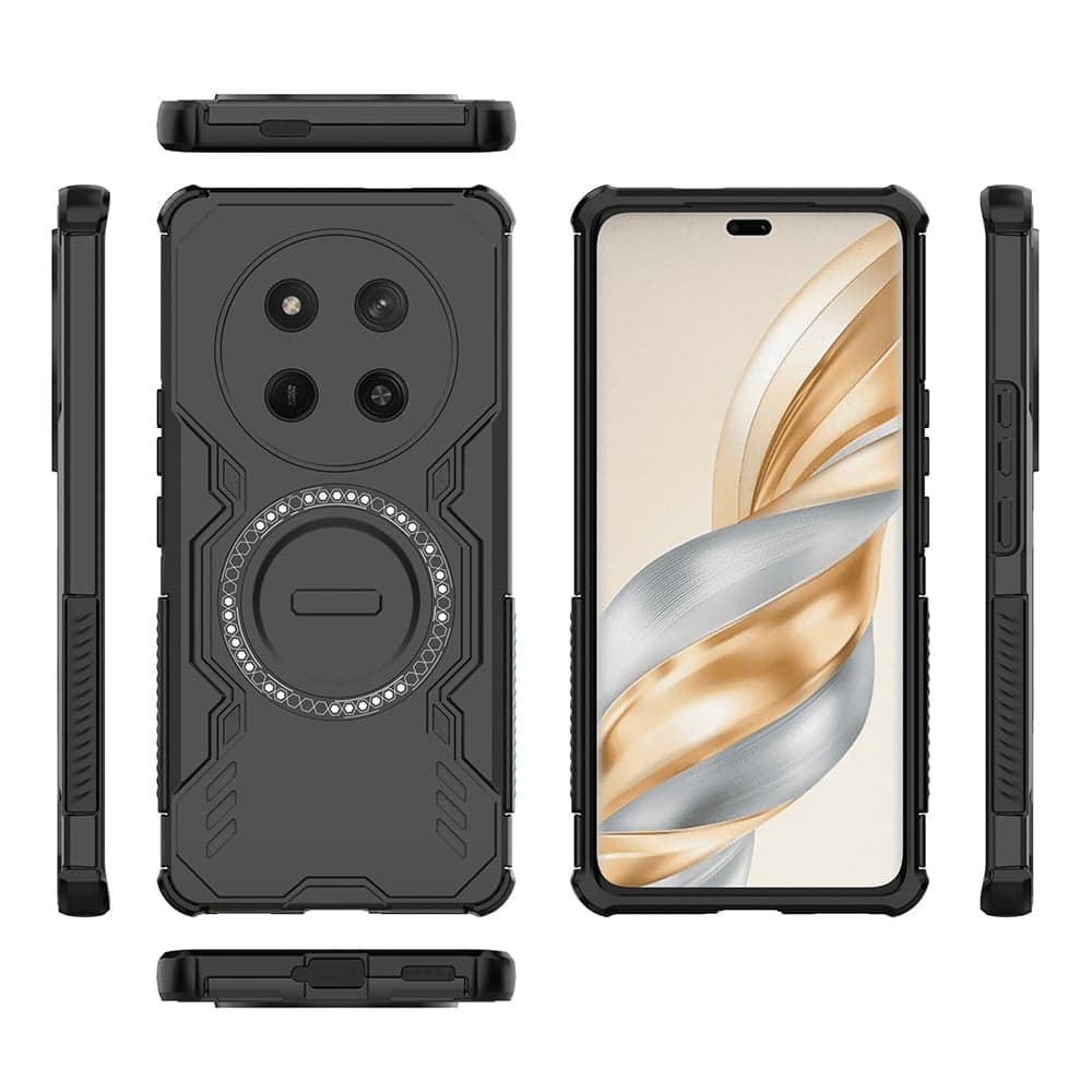 Techsuit ArmorMag - θήκη για Honor Magic7 Lite / X9c - Μαύρο 4