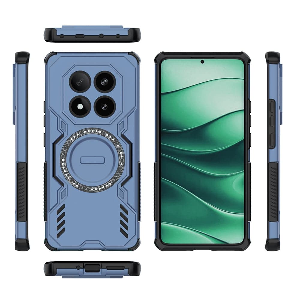 Techsuit ArmorMag - θήκη για Xiaomi Redmi Note 14 Pro / Poco X7 - Μπλε 4