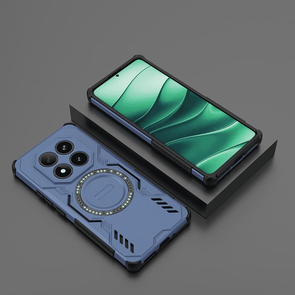 Techsuit ArmorMag - θήκη για Xiaomi Redmi Note 14 Pro / Poco X7 - Μπλε 6