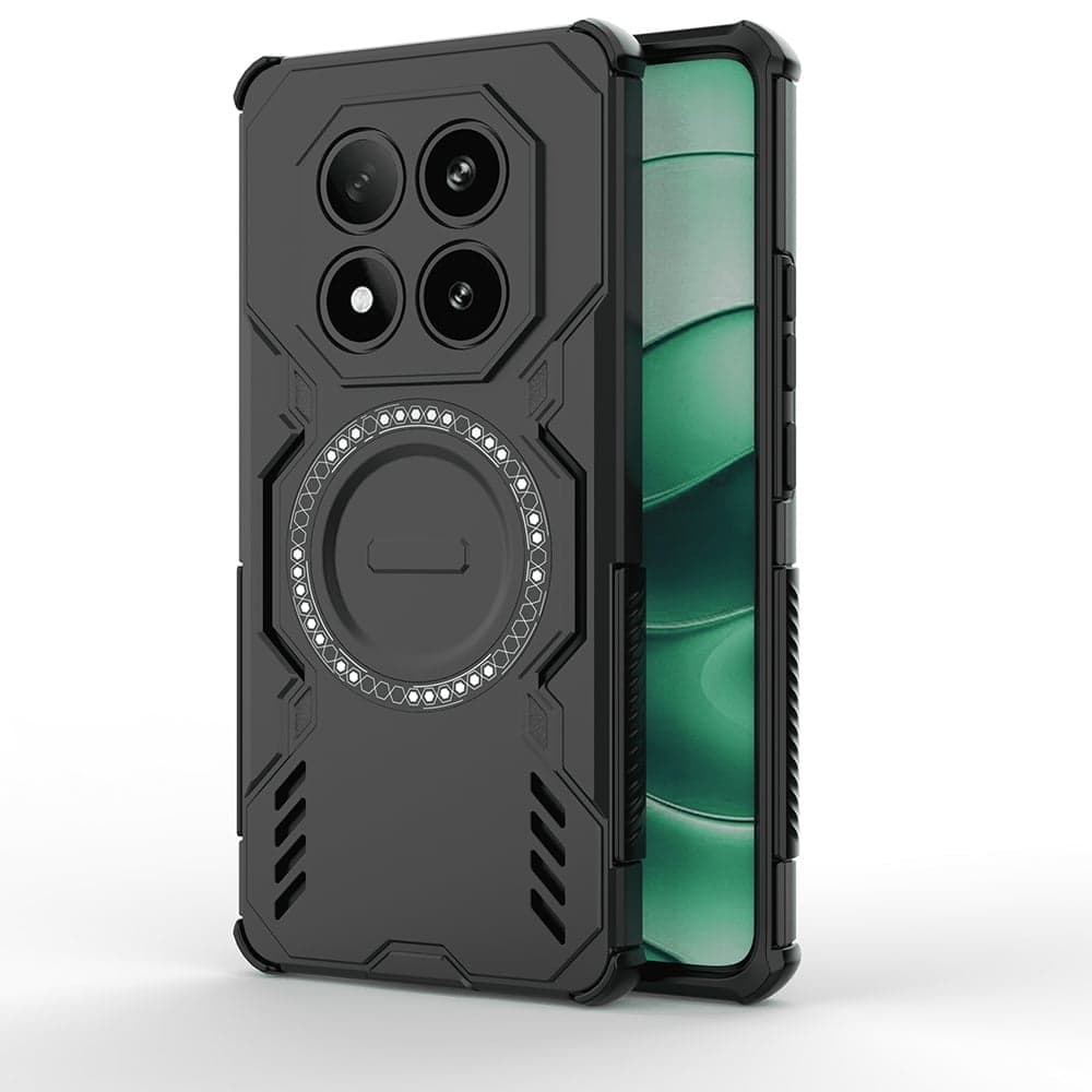 Techsuit ArmorMag - θήκη για Xiaomi Redmi Note 14 Pro / Poco X7 - Μαύρο