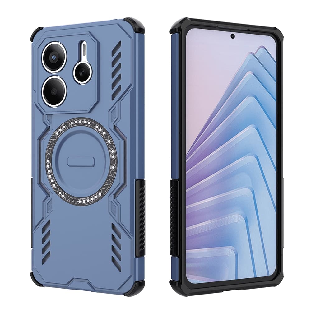 Techsuit ArmorMag - θήκη για Xiaomi Redmi Note 14 5G - Μπλε 2