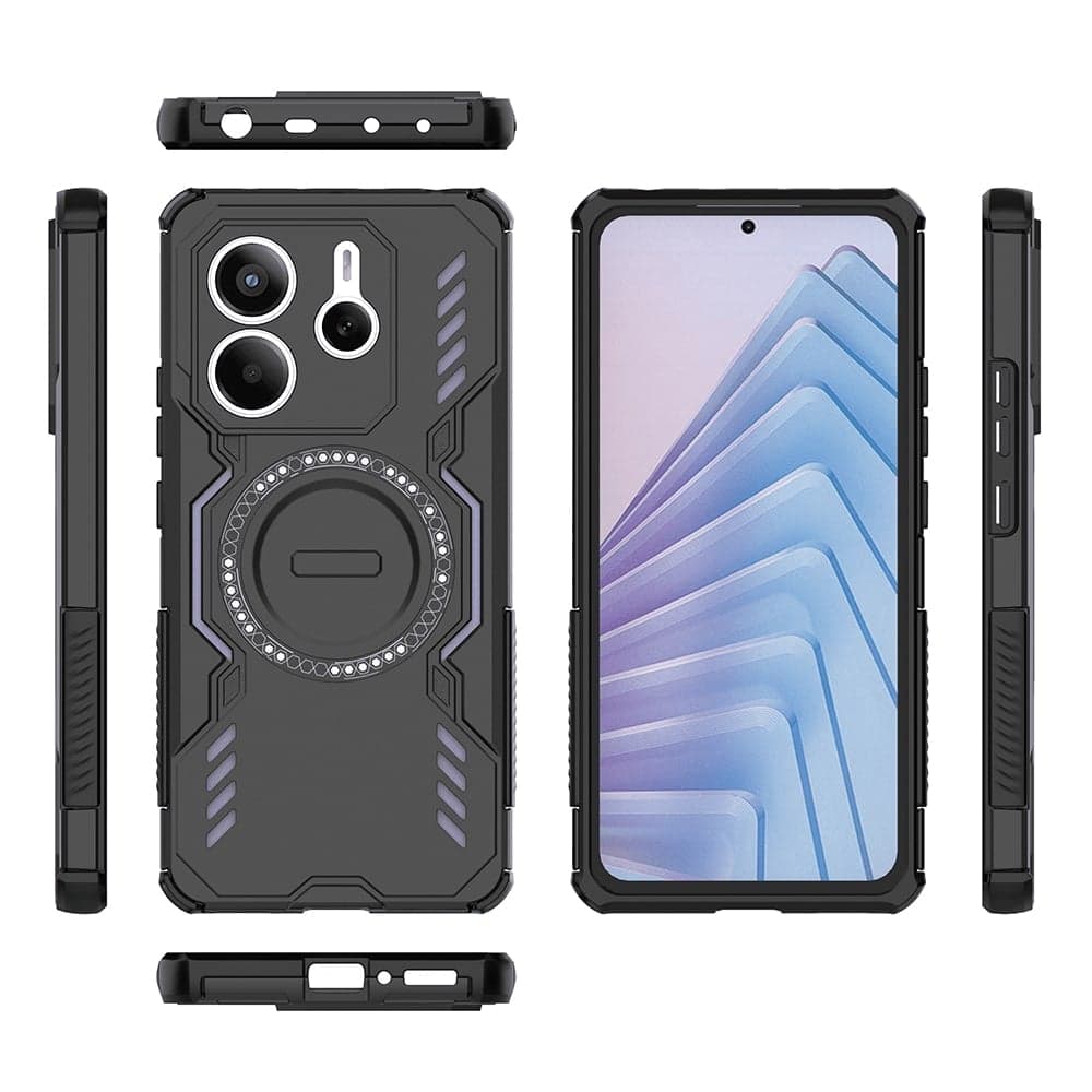 Techsuit ArmorMag - θήκη για Xiaomi Redmi Note 14 5G - Μαύρο 4