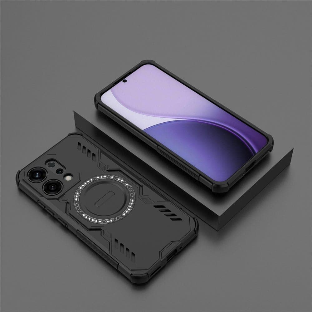 Techsuit ArmorMag - θήκη για Oppo Reno14 - Μαύρο 6