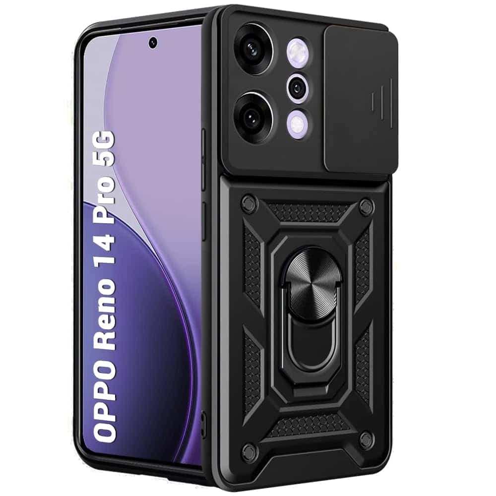 Techsuit CamShield Series - θήκη για Oppo Reno14 Pro - Μαύρο