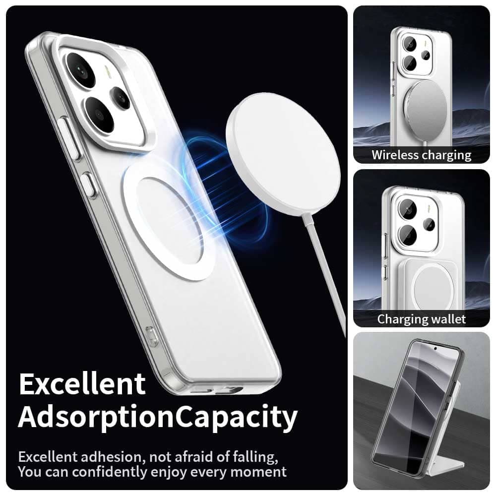Techsuit CandyCase MagSafe - θήκη για Xiaomi Redmi Note 14 4G - Λευκό 6