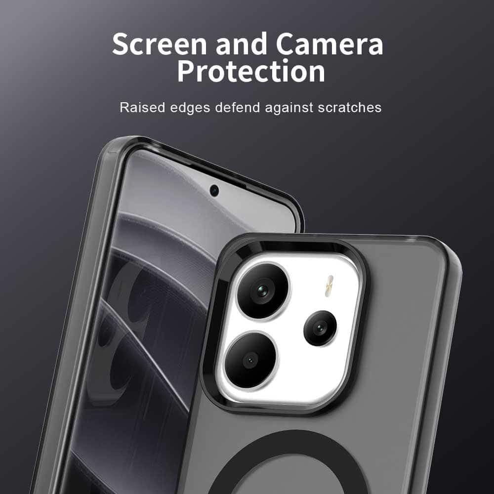 Techsuit CandyCase MagSafe - θήκη για Xiaomi Redmi Note 14 4G - Μαύρο 4