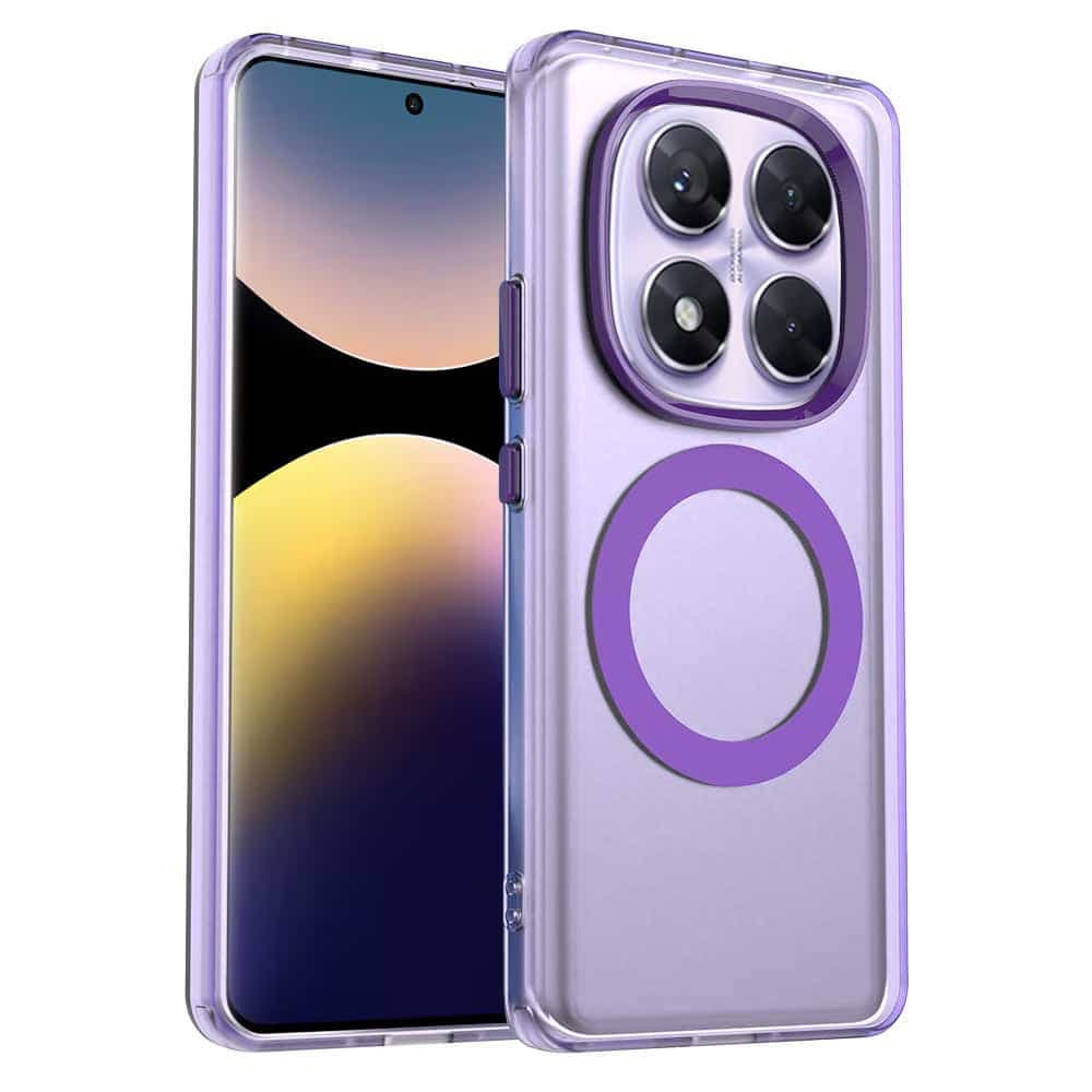 Techsuit CandyCase MagSafe - θήκη για Xiaomi Redmi Note 14 Pro 4G - Μωβ