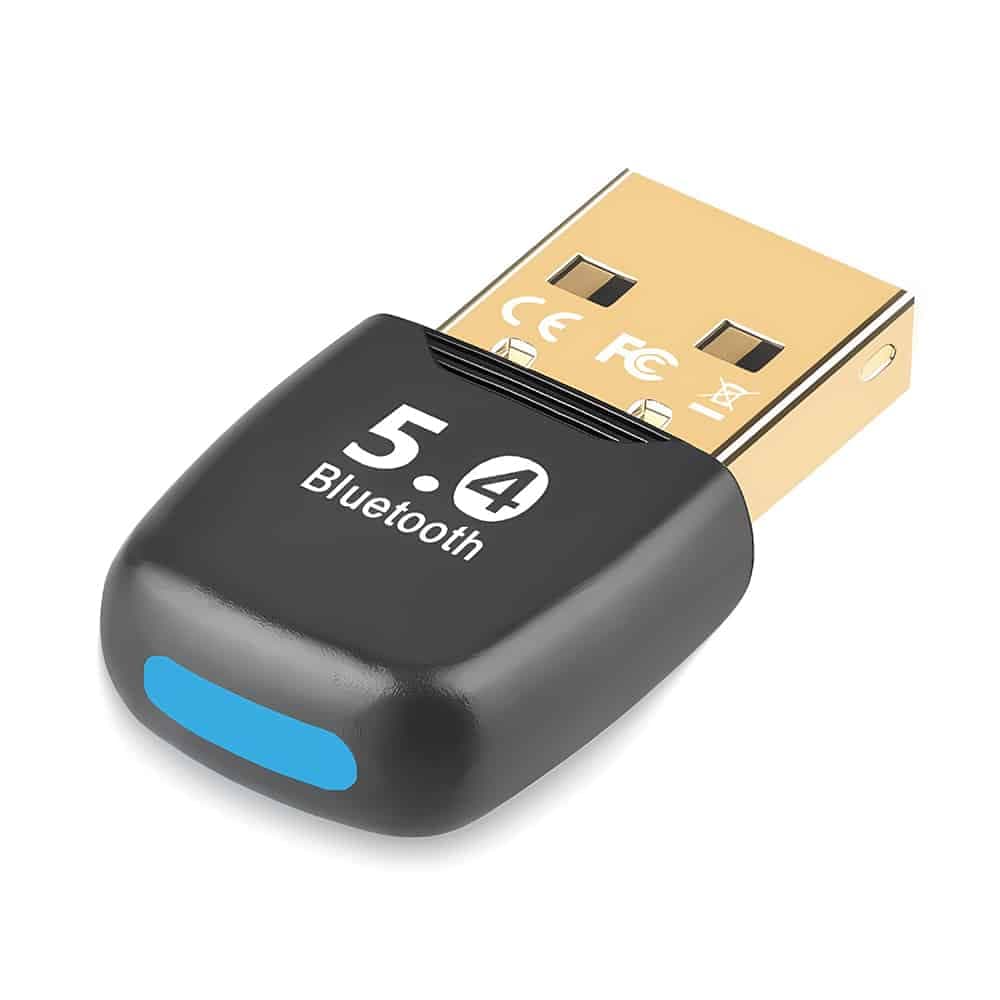 Techsuit - Bluetooth Adapter Bluejet (a20) - For Pc, Bluetooth 5.4, Plug&play, Edr&ble - Black