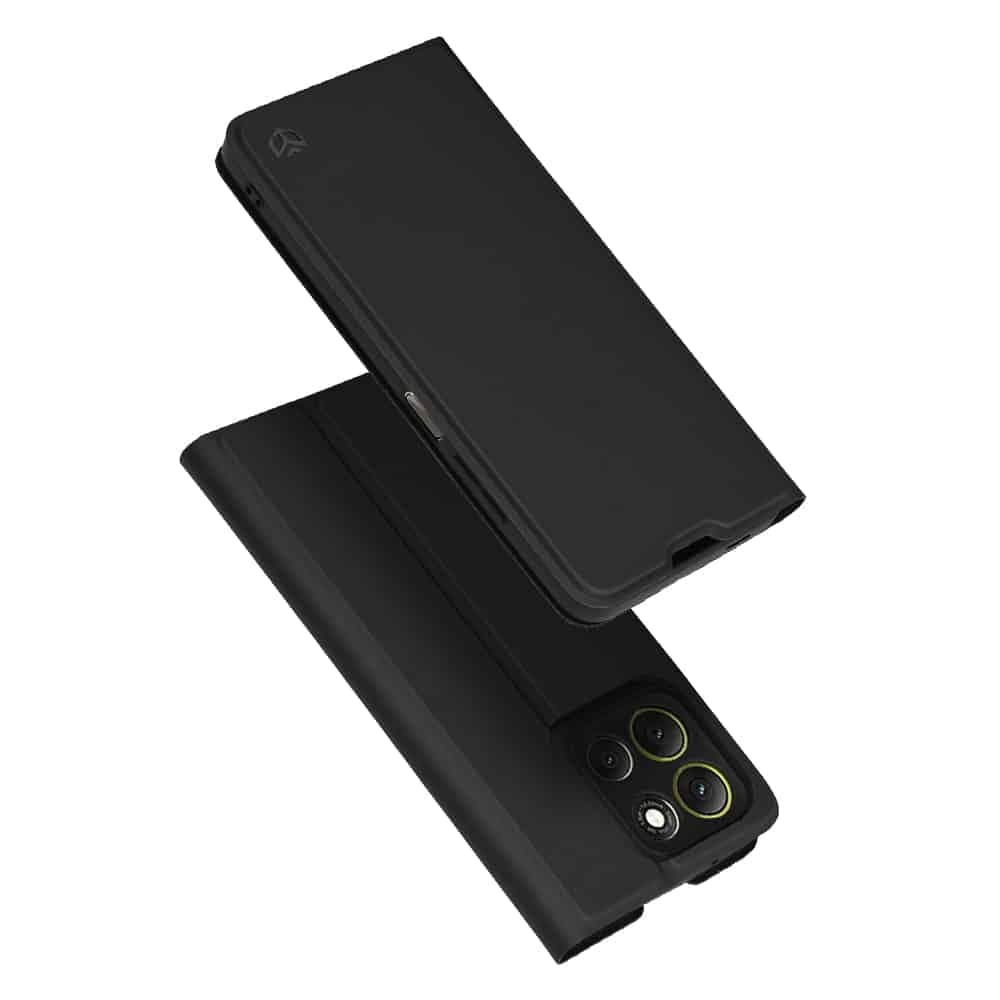 Techsuit Magskin Book - θήκη για Motorola Moto G86 - Μαύρο