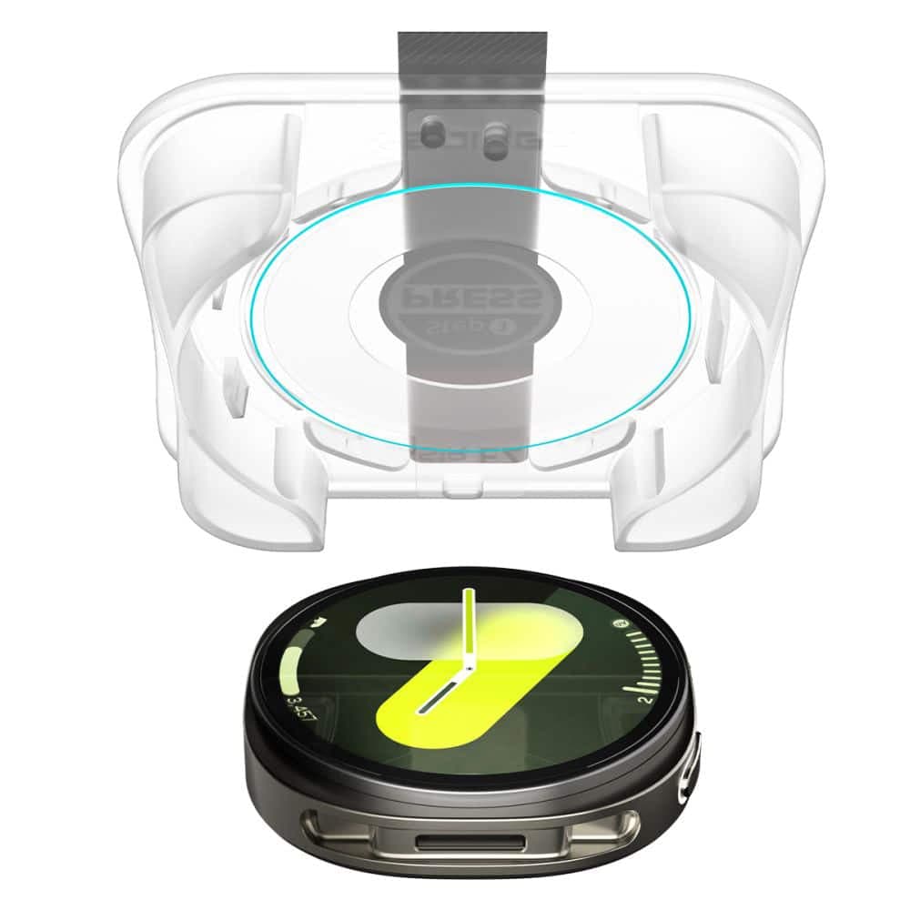 Spigen - Glas.tr Ez Fit (2 Pack) - Samsung Galaxy Watch8 40mm - Clear 2
