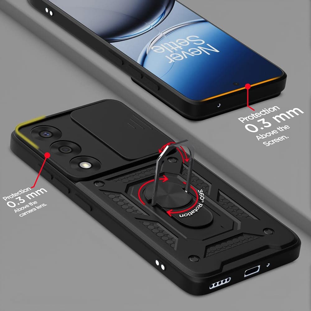 Techsuit CamShield Series - θήκη για Oneplus Nord 5 - Μαύρο 4
