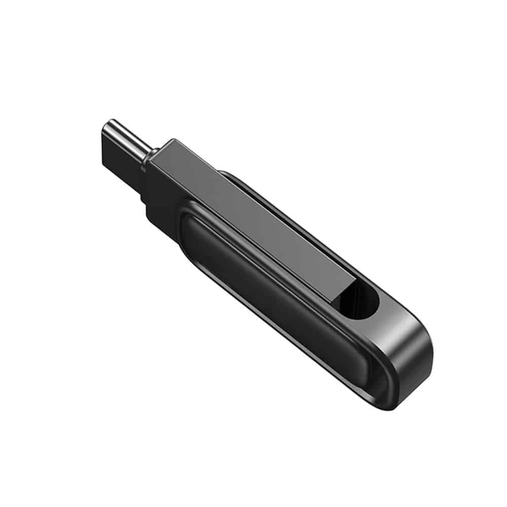 Techsuit - Memory Stick Thsm34 (thsm349256) - Dual-Interface USB 3.2, Type-C Flashdrive, 256gb, 25m/s, 100m/s - Tarnish 4