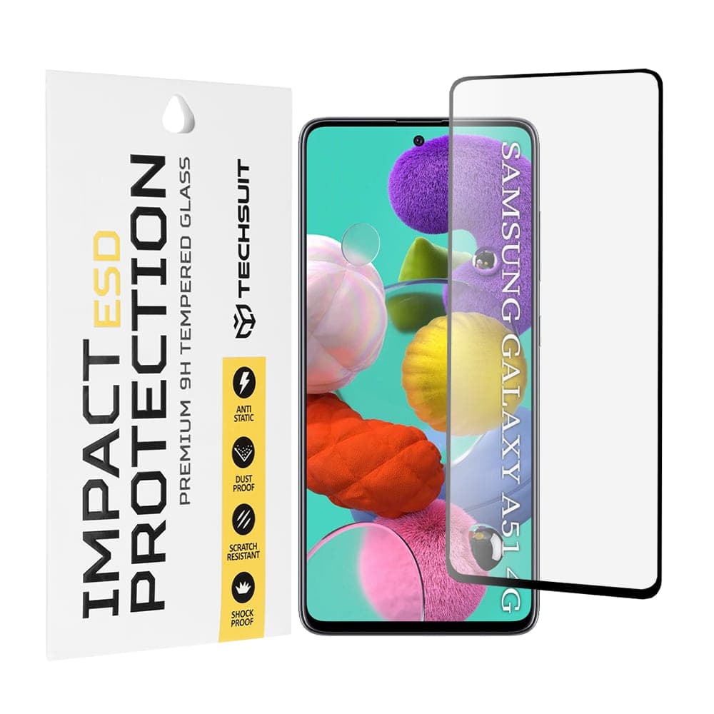Techsuit - Esd Glass - Samsung Galaxy A51 4g / A51 5g - Black
