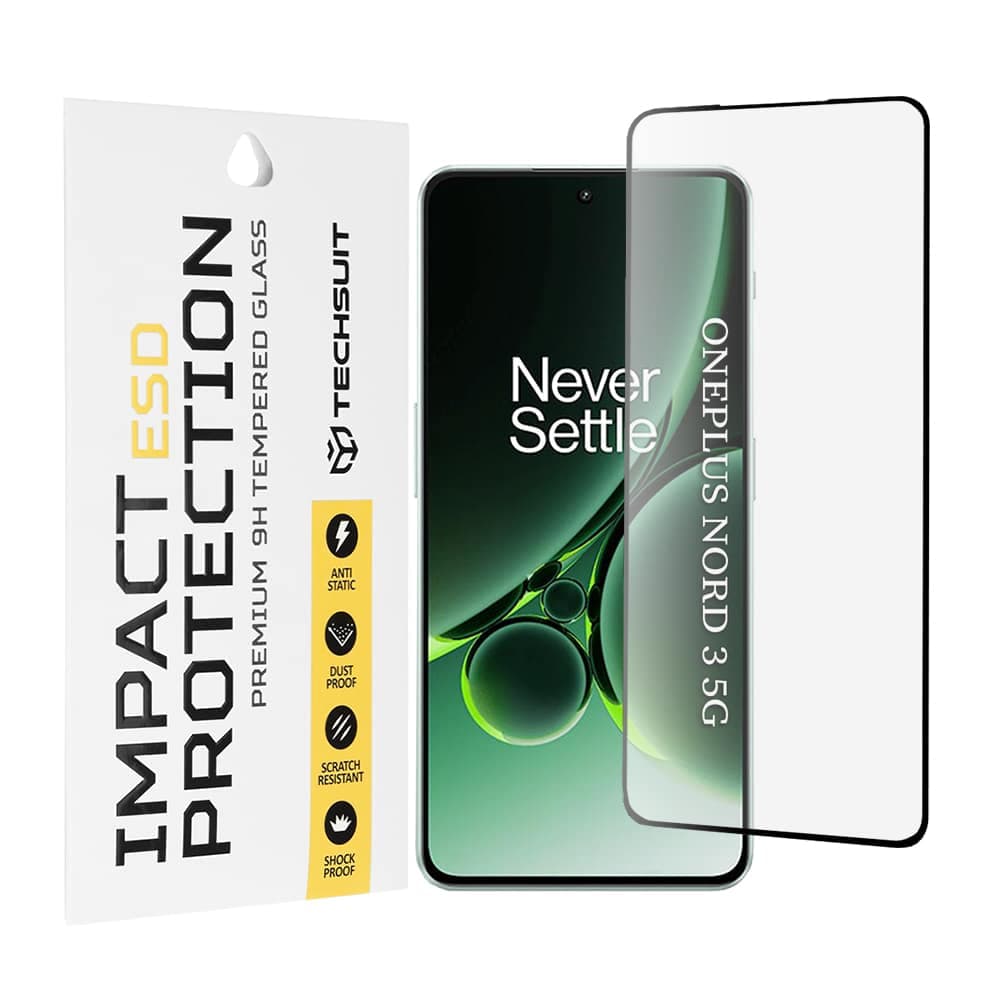 Techsuit - Esd Glass - Oneplus Nord 3 - Black
