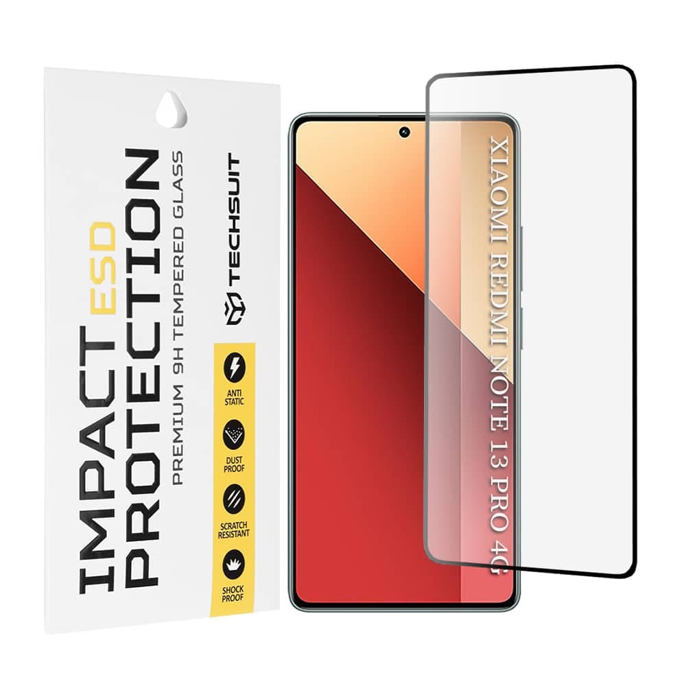 Techsuit - Esd Glass - Xiaomi Redmi Note 13 Pro 4g / Poco M6 Pro 4g - Black
