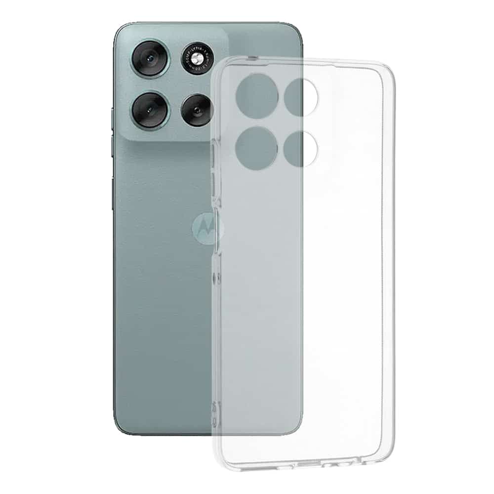 Techsuit Clear Silicone - θήκη για Motorola Moto G56 - Διάφανο
