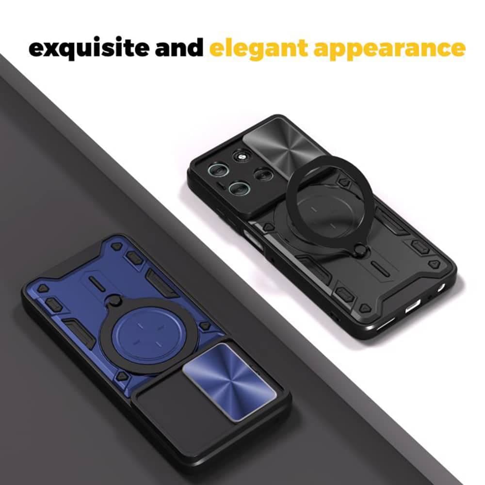 Techsuit CamGuard Pro - θήκη για Motorola Moto G56 - Μαύρο 2