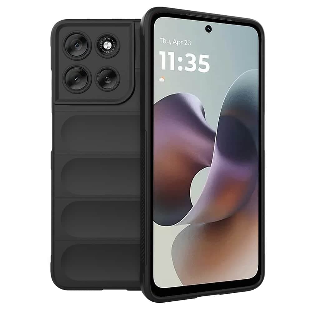 Techsuit Magic Shield - θήκη για Motorola Moto G56 - Μαύρο