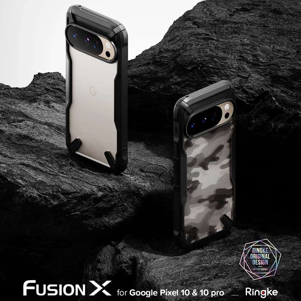 Ringke Fusion X - θήκη για Google Pixel 10 / Pro - Μαύρο 4