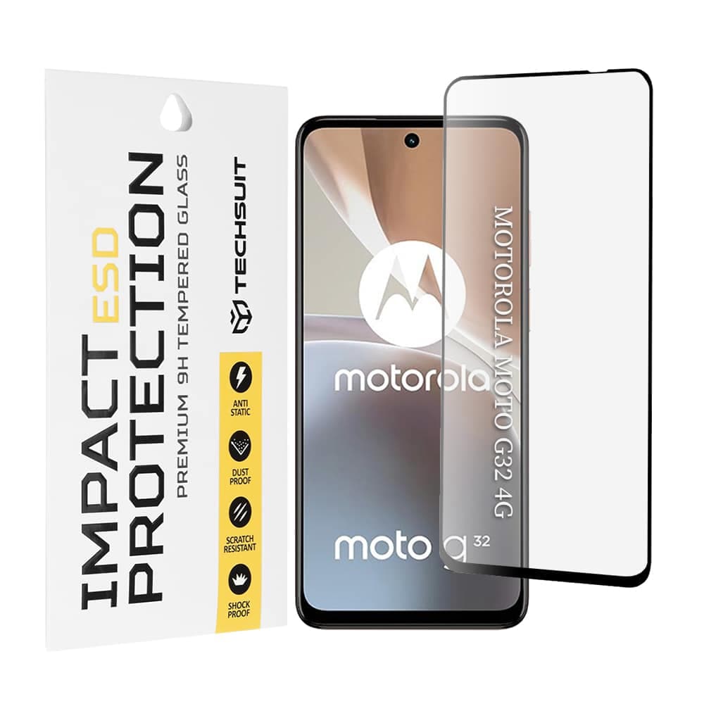 Techsuit - Esd Glass - Motorola Moto G32 - Black