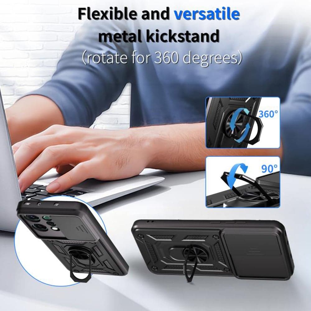 Techsuit CamShield Series - θήκη για Oppo Reno14 F - Μαύρο 4