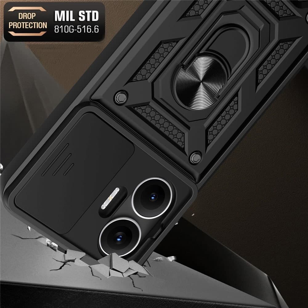 Techsuit CamShield Series - θήκη για Xiaomi Poco F7 - Μαύρο 5