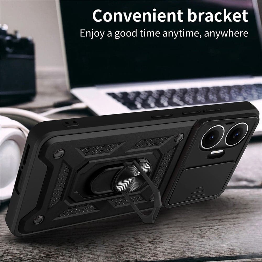 Techsuit CamShield Series - θήκη για Xiaomi Poco F7 - Μαύρο 6