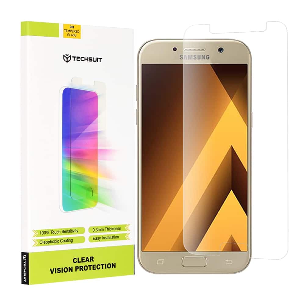 Techsuit - Διαυγές Προστατευτικό Γυαλί - Samsung Galaxy A5 2017 - Διάφανο