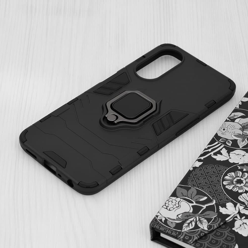 Techsuit Silicone Shield - θήκη για Oppo A58 5G / A78 - Μαύρο 5