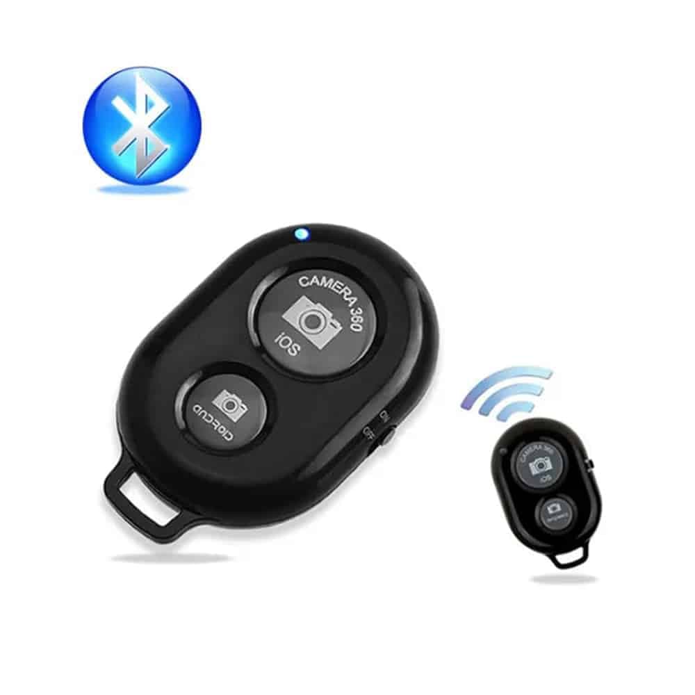 Techsuit - Bluetooth Remote Control (RMC-01) - for Selfie, iOS 360° Camera, Android, CR2032 Battery - Black 3