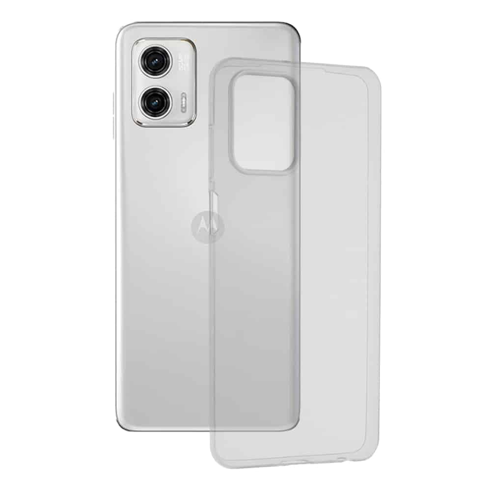 Techsuit Clear Silicone - θήκη για Motorola Moto G73 - Διάφανο