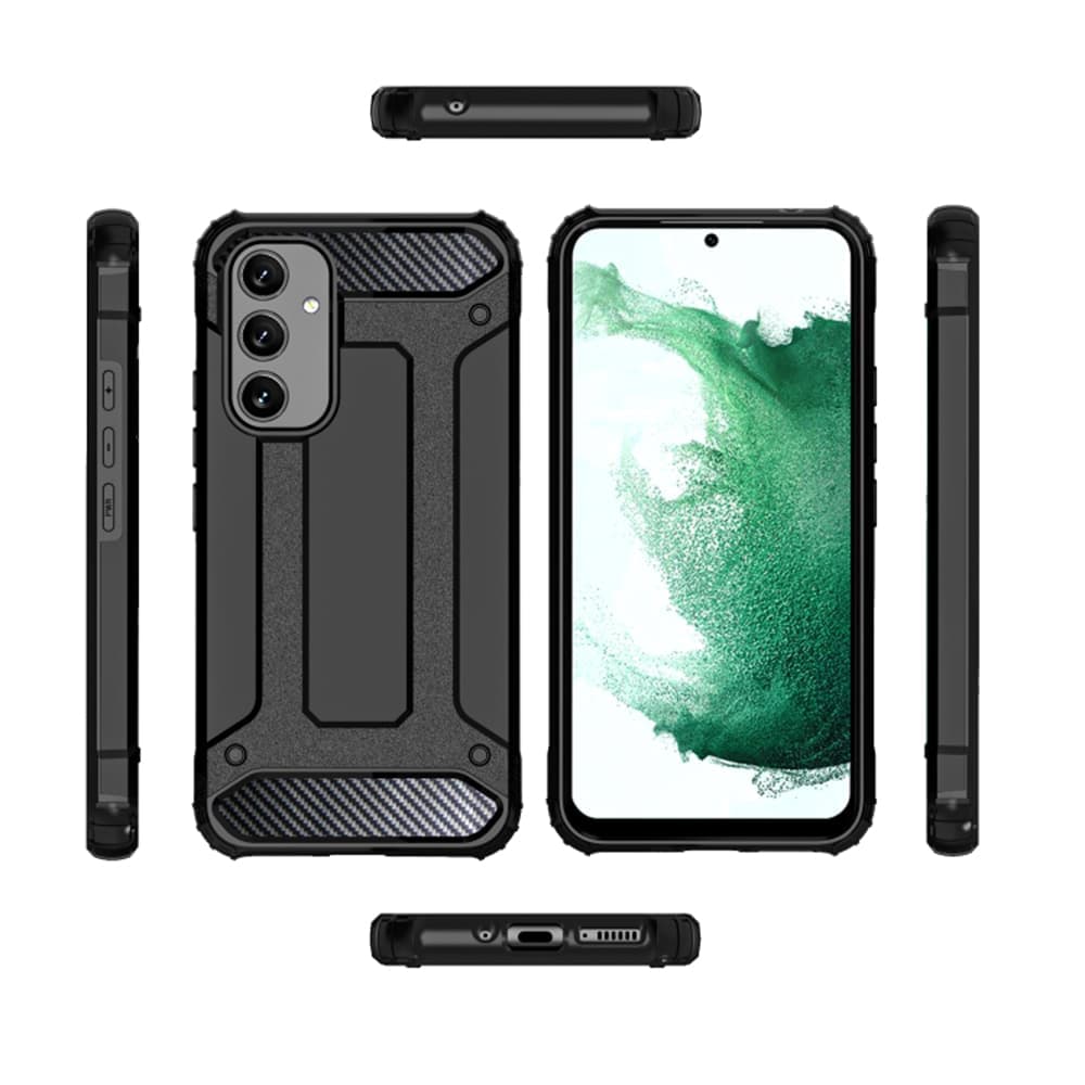 Techsuit Hybrid Armor - θήκη για Samsung Galaxy A54 - Μαύρο 2