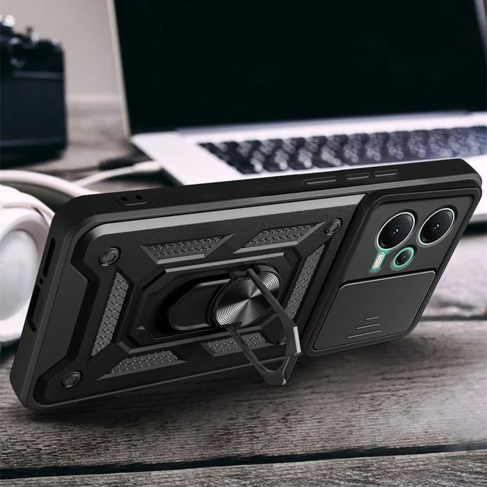 Techsuit CamShield Series - θήκη για Xiaomi Redmi Note 12 Pro+ - Μαύρο 5