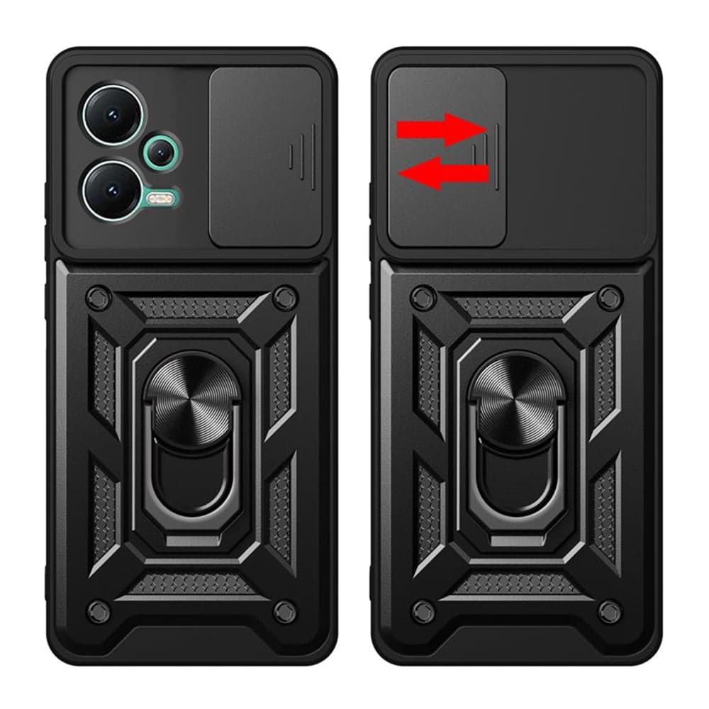 Techsuit CamShield Series - θήκη για Xiaomi Redmi Note 12 Pro+ - Μαύρο 3
